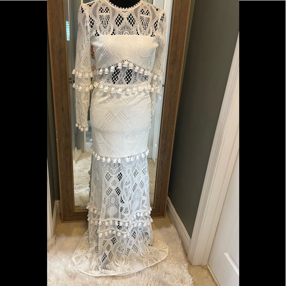 Brand New- NWT Alexis Thora Dress in White XS